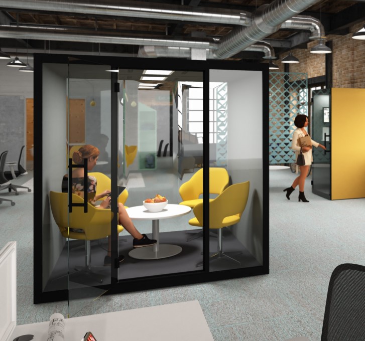 Private Working & Meeting Booths